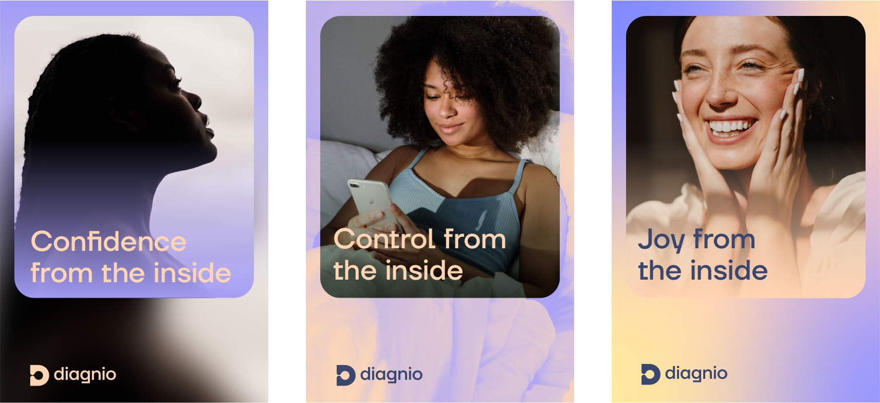 Diagnio: Применение бренда