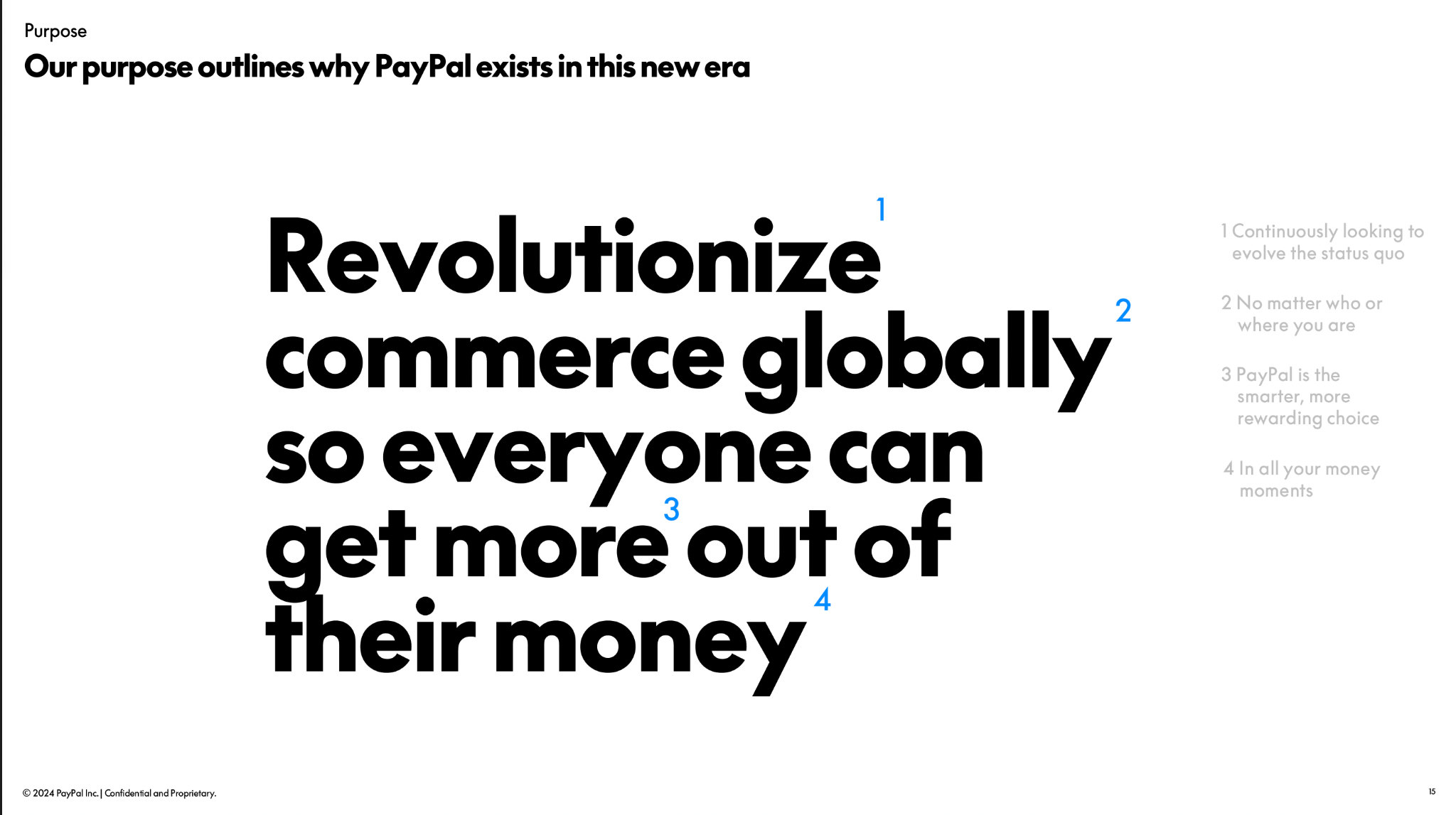 PayPal: Миссия бренда PayPal